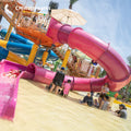 Fiberglass Closed Spiral Water Slide for Outdoor Amusement Aqua Park MegaBDM