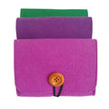 Eco-Friendly Modern & Simple Polyester Phone Bag Durable Portable Sleeve for Data Cable Power Accessories Small Size Felt Cover