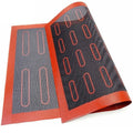 Food Safe Eco-Friendly Silicone Baking Mat & Oven Liner Pastry Mat for Cookies Macaroons Bread Baking
