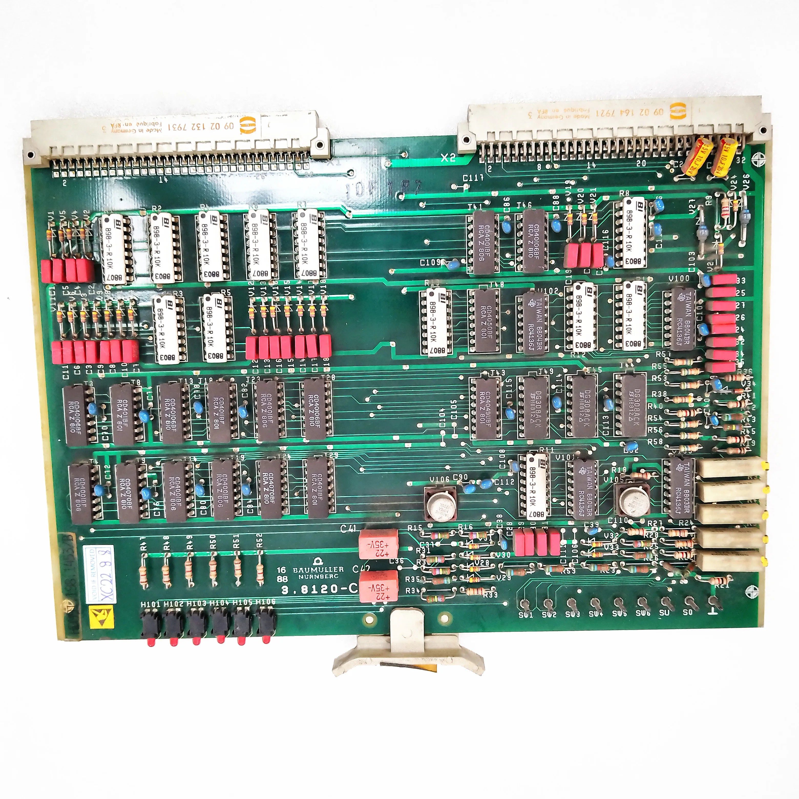 WD Original Used 91.198.1453/B Circuit Board Offset Printing Parts 91.198.1453
