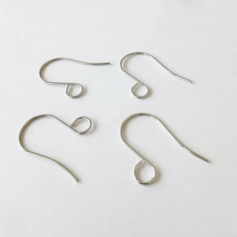 Fashion 316 Stainless Steel Jewelry Findings Earring  Hook With Big Eyes 18k Gold and Rose Gold Plating DIY Jewelry Accessories