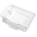Kitchen Accessories Single Layer Cup Bowl Plate Organizer Storage Shelf Drainer PP Plastic Dish Drying Rack