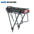 Germany Rear Rack Style Akku 500w Electric Batteries 36v 13ah 18650 E-bike Li-ion Battery for Electric Bicycle