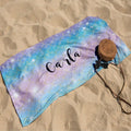 Customized Jacquard Manufacturer With Logo Pattern Embroidered Personalized Personalized Beach Towel With Name