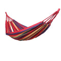 Cheap Price Portable Camping Hammock Thick Canvas Fabric Single Hanging Hammock Beds Anti-Rollover for Outdoor