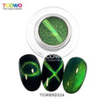 5D Cat Eye Nail Art Powder Magnetic Chrome Dust Chameleon Nail Pigment Powder for Nail Art