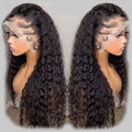 Wholesale Brazilian 13x6 Human Hair HD Lace Front Wig for Black Women Deep Wave Lace Frontal Wigs Raw Vietnamese Human Hair