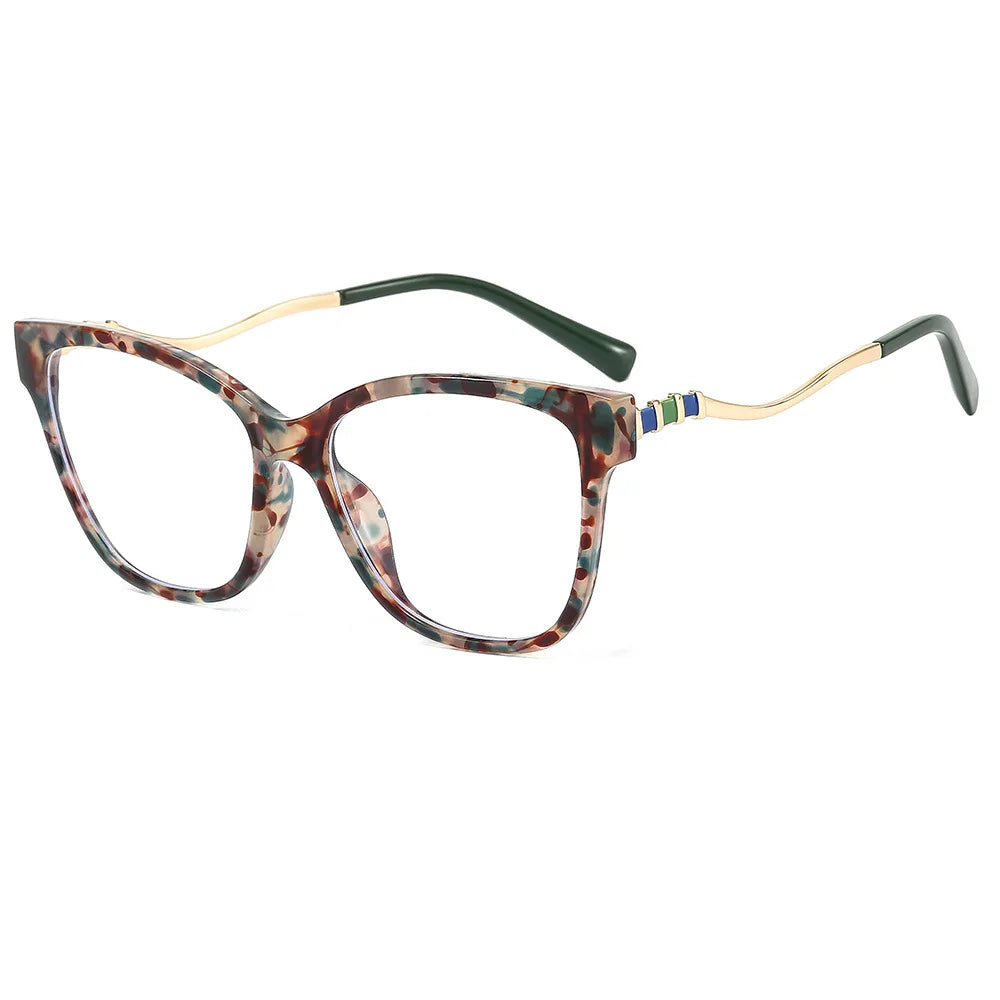 To Block Light Computer Glasses Mobile Phone Bluelight Blocking Protection Round Eyeglass Women Eyewear Prescription Glasses