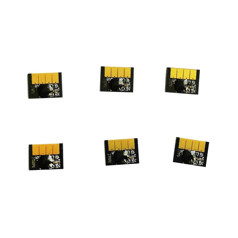 OCBESETJET Chip for 130ml 300ml HP 727 727XL Ink Cartridge Chip Disposable Chip for HP T920 T1500 T2500 T930 T1530 T2530 Printer