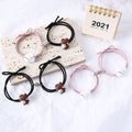 Wholesale Woman Couple Gifts Attract Magnetic Rabbit Stretchy Band Charm Mama Bear Bracelet