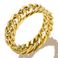 Wholesale Good Finger Ring Jewelry Women Stainless Steel Rings Gold Plated Ring for Women