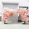 S02440 Popular Wedding Decoration Flowers Cherry Blossom Tree Arch Wedding Centerpieces Trees Artificial Trees Cherry Blossoms