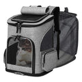 Manufacturer Wholesale Travel Walking Carriers Bag Cage Outdoor Mesh Large Pet Carrier Foldable Travel Backpack