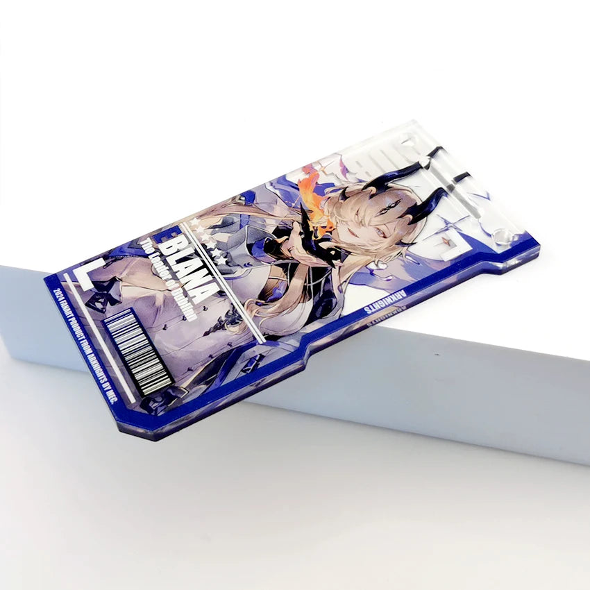 China Factory's Newest Design Transparent Colored Acrylic Card Plastic Material Wholesale New Materials