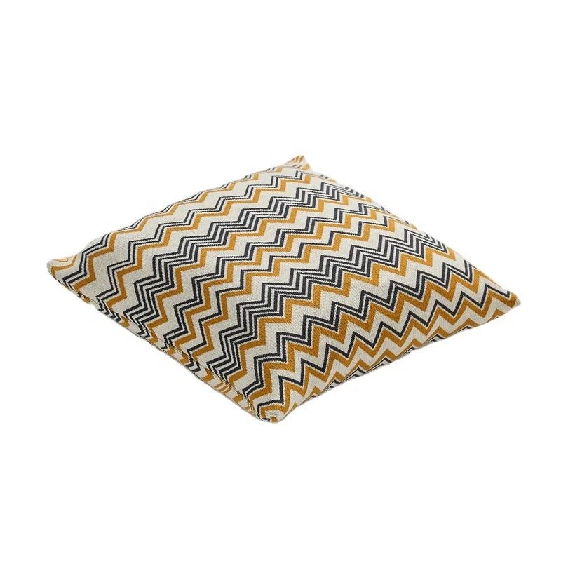 Cotton Throw Pillow Cover Pillow Case Sets with Luxury Custom Logo  Brand New Pillow Textured QY