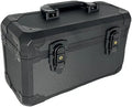 Graded Trading Card Slab Storage Case with Lock for up to 47 Graded or Sports Cards Black