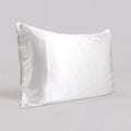 100% Organic Shiny Mulberry Silk Pillowcase Luxury Style Woven Imitation Fabric for Home Hotel Hospital Use Box Packed