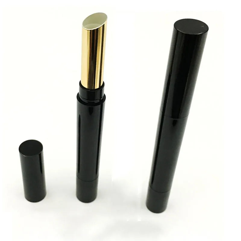 Lipstick Lip Balm Container Packaging Refillable Lip Balm Stick Aluminium Slim Refillable Lipstick Tube