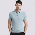 Men's 100% Cotton Short Sleeve Crew Neck Pullover Sweater Tee Breathable Solid Pattern Textured Knit Weave Wholesale