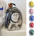 Pet Bubble Backpack Carrier Transparent Space Capsule Design Portable & Hands-Free for Cats and Small Dogs