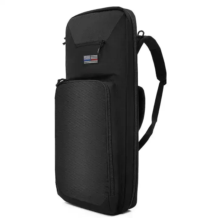 30 Inch MOLLE Tactical Gun Backpack Double Soft Gun Case with Padded Handle & Hidden Pocket Compact Carrier for Range/Hunting