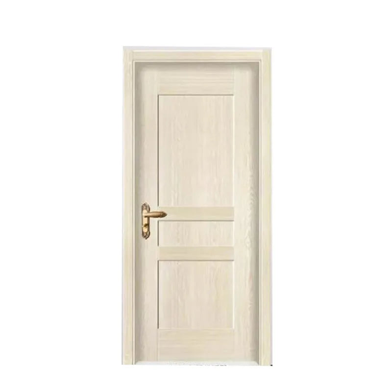 Wholesale  Molding MDF Wooden Door Interior Hotel Doors Cheap Price