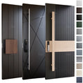 Modern Germany Entry Cast Aluminium Door for Home House Security Main Door Exterior Entrance Pivot Door