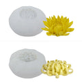 B-5302 Chrysanthemum Manual Soap Scented Candles Plaster Indoor  Desktop Decoration Crystal Glue Resin Mold Silicone 3D Mould