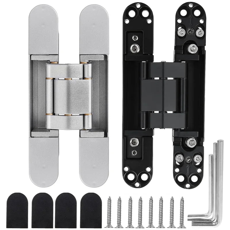 Zinc Alloy Strong and Durable Wooden Door Concealed Heavy Duty 180 Degree Door Hinge