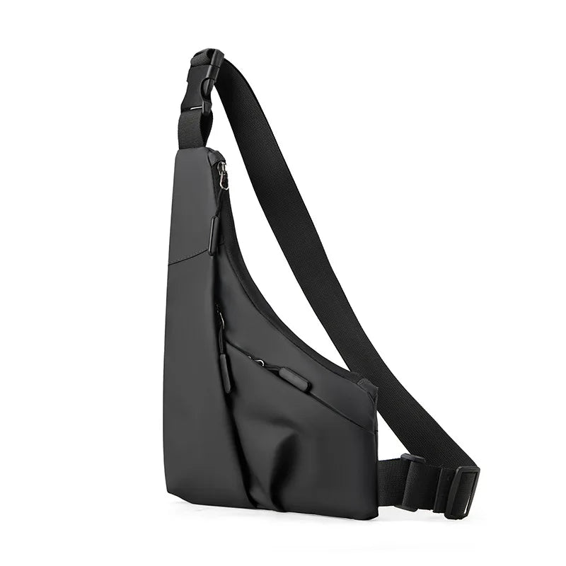 RTS Bulk Mixed Order New Anti-theft Close-fitting Casual Polyester Film Men's Bag Left and Right Crossbody Casual Chest Bag