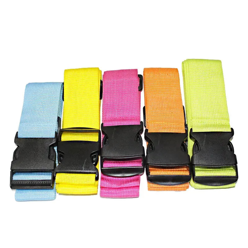 Custom PP Vintage Classic Luggage Tag Loop Strap Belt for Trunk Suitcase with Thick Buckles