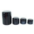 Black and Ultra Violet 50ml UV Glass Jar 30g Airtight Stash Herb Jars 100g Smell Proof Cosmetic Jars Cream Packaging