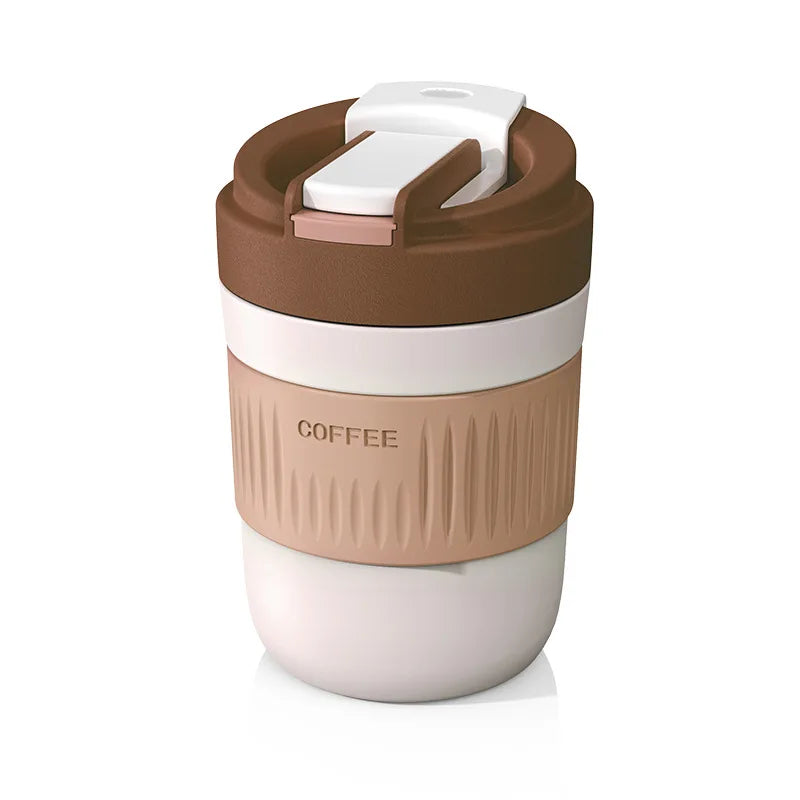 Glass Coffee Mug Portable Water Cup