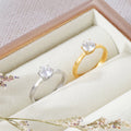 G2624 Wholesale Anillos Acero Inoxidable Por Mayor Stainless Steel Gold Plated Cz Zircon Ring for Women Fashion Jewelry Rings