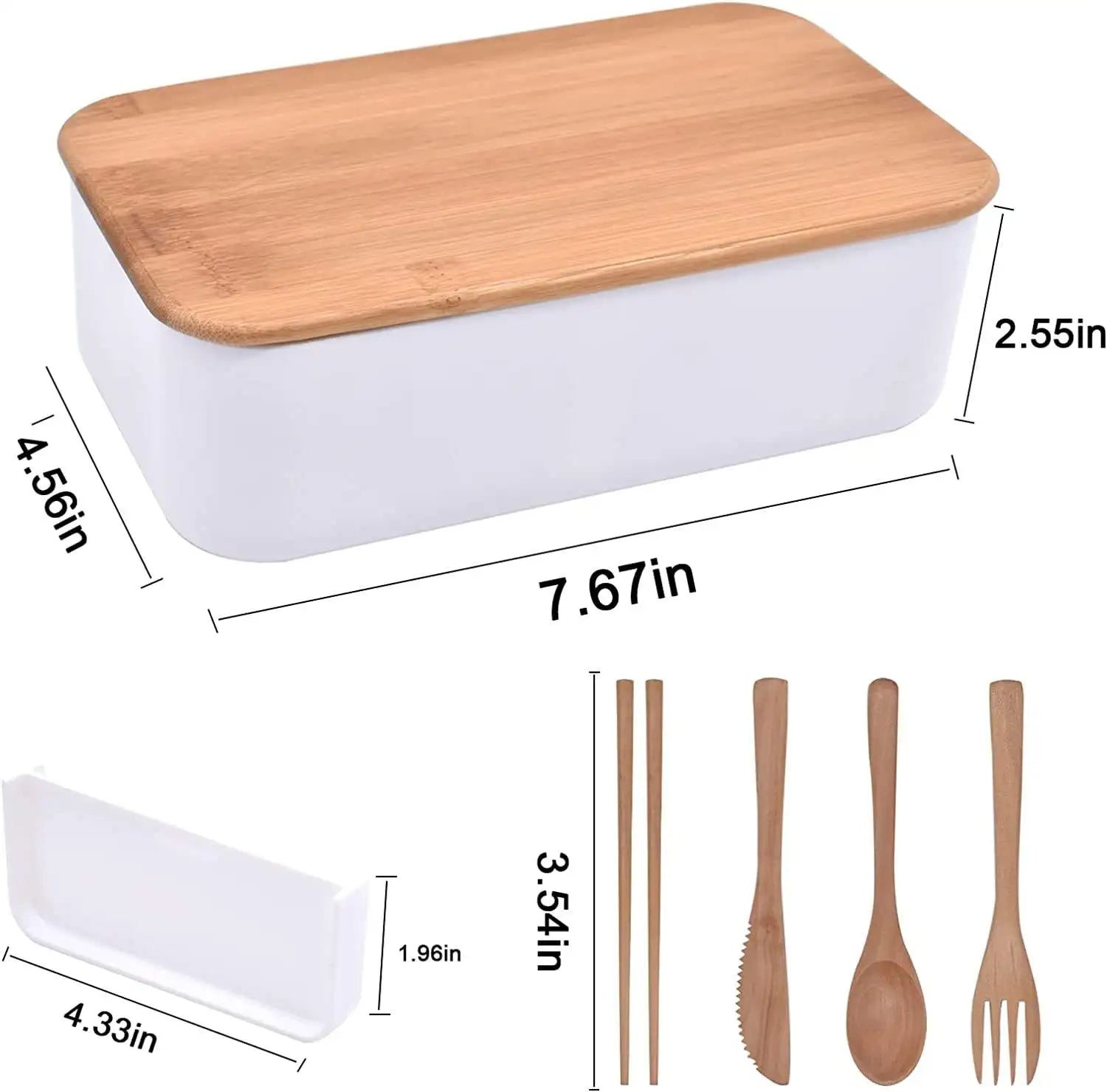 Brotdose Food Boxes Metal Lunch Containers Lancheira Infantil Para Ninos Stainless Steel Bento Lunch Box  with Bamboo Lid