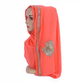 Wholesale Customized Flower Drill Chiffon Hijab Scarf Muslim Hijab Hot Selling Scarf Chiffon Hijab