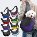 One-Shoulder Cat Dog Pet Carrier Breathable Mesh Fabric Travel Portable Crossbody Backpack Outdoor