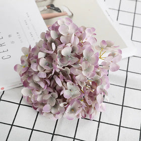 Romantic Fashion 11-Pronged Hydrangea Artificial Flower Home Decoration Preserved Flower