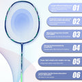Whizz Badminton Bat Training Promotion Badminton Durable Practice Racket
