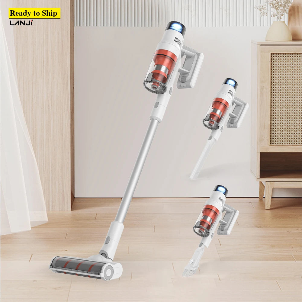 S7 380W Portable Car Vacuum Cleaner Updated Auto Cordless Home Appliance Powerful Electric Dry Function
