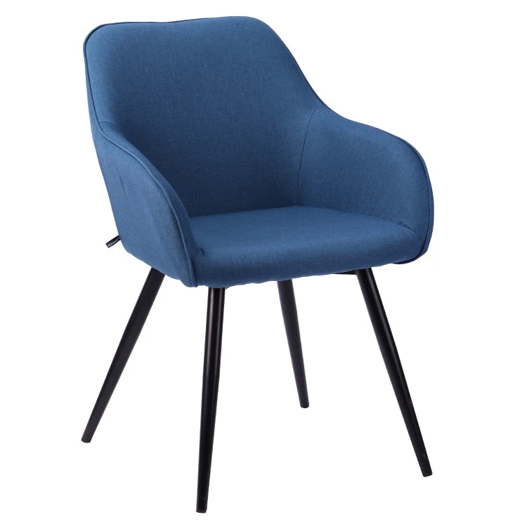 Modern Luxury Nordic Scandinavian Black Chair Dining Room Tufted Blue Brown Velvet Restaurant Dining Chairs for Dining Room