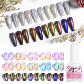 Missgel 10 Colors Glitter Esmaltes En Gel Al Por Mayor UV Nail Polish Organic 15ml Gel Polish Esmaltes Semipermanentes