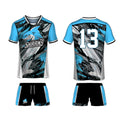 Athlete Training Men's Adult Touch Football Shirt Short Rugby Custom Print Sublimation 100% Polyester Breathable Plus Size