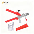 1-3MM Tile Leveling System with 100Pcs Tile Leveler Spacers Clips or 100Pcs Reusable Wedges 1 Pliers Tile Construction Tools