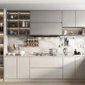 Commercial  Classic Kitchen Cabinet MDF Board Modular Kitchen Cabinet for Houses