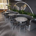 Retro Stylish Single Seat and 2 Seaters Sofa Restaurant Lounge bar Restaurant Furniture
