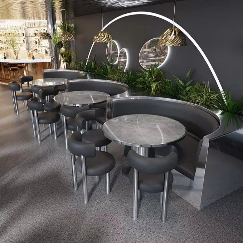 Retro Stylish Single Seat and 2 Seaters Sofa Restaurant Lounge bar Restaurant Furniture
