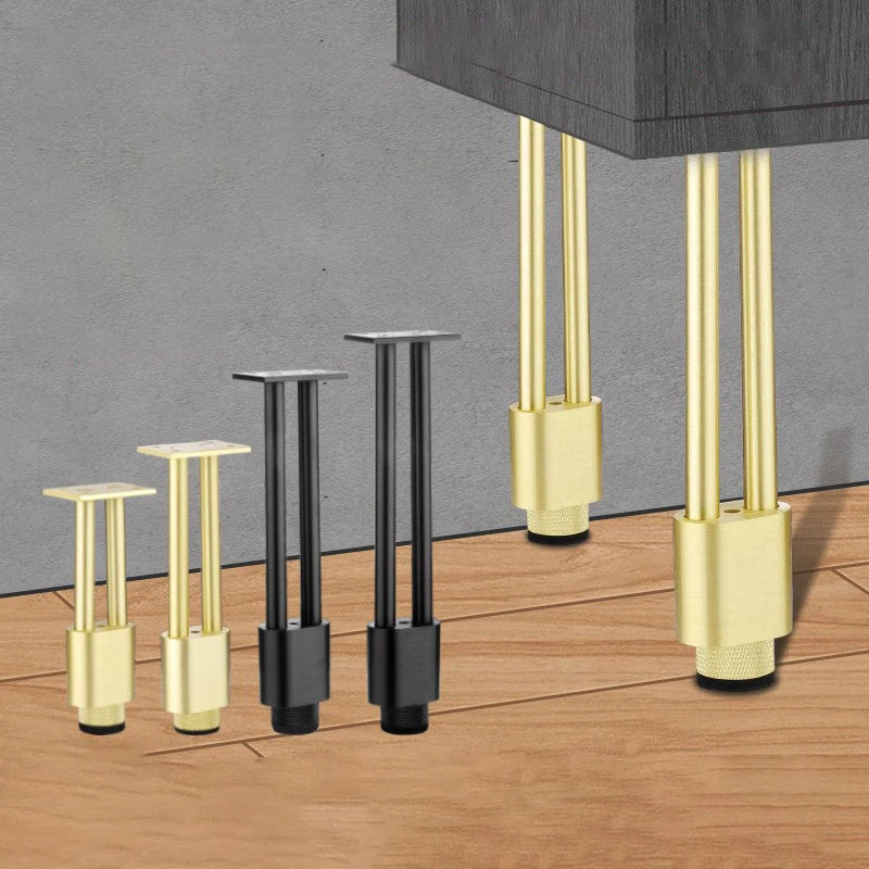 Sofa Foot Aluminum Alloy Bed Furniture Double Bathroom Cabinet Leg Support Tea Table Leg