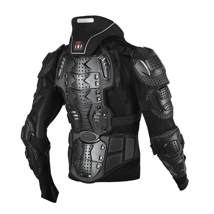 Motorcycle Jacket Motorcycle Motocross Racing Full Body Protective Armor Jacket Size S-4XL