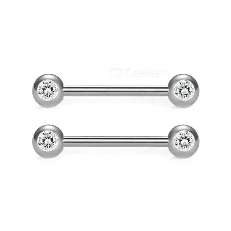 Titanium G23 Internally Thread Tongue Barbell Piercings Children's Body Jewelry for Wedding Occasions